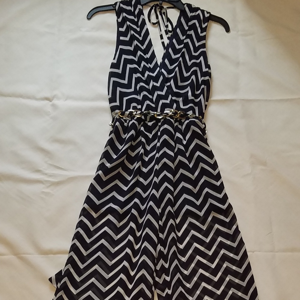 Chevon print Jumpsuit